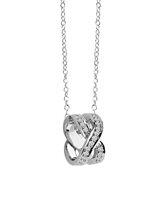 Collana Damiani Donna Abbraccio in Oro bianco Diamante 20049150